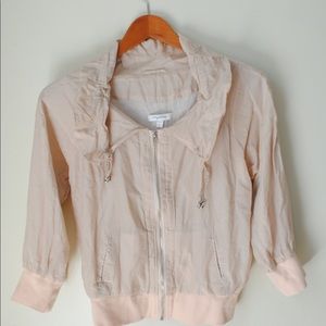 Light bomber-like jacket.